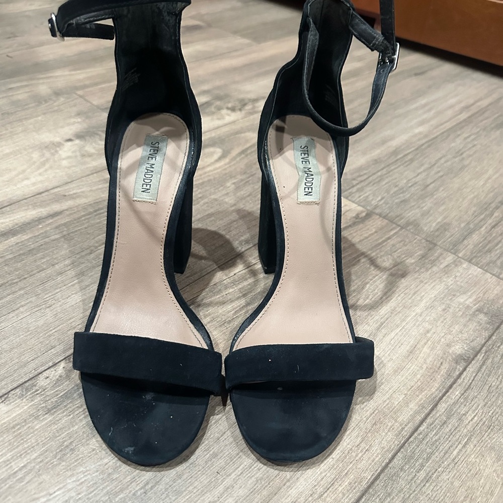 Steve Madden Women's Black Heels